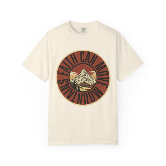 Faith Can Move Mountains T-shirt (4 colors)